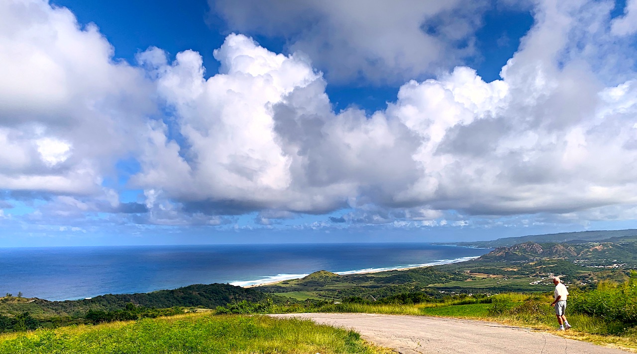 an island stands apart in pople and geography