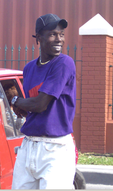 Keith champian runner with barbados african roots 